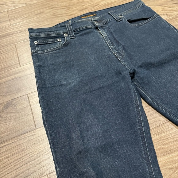 Nudie Jeans High Kai Organic Dark Blue - Picture 4 of 7